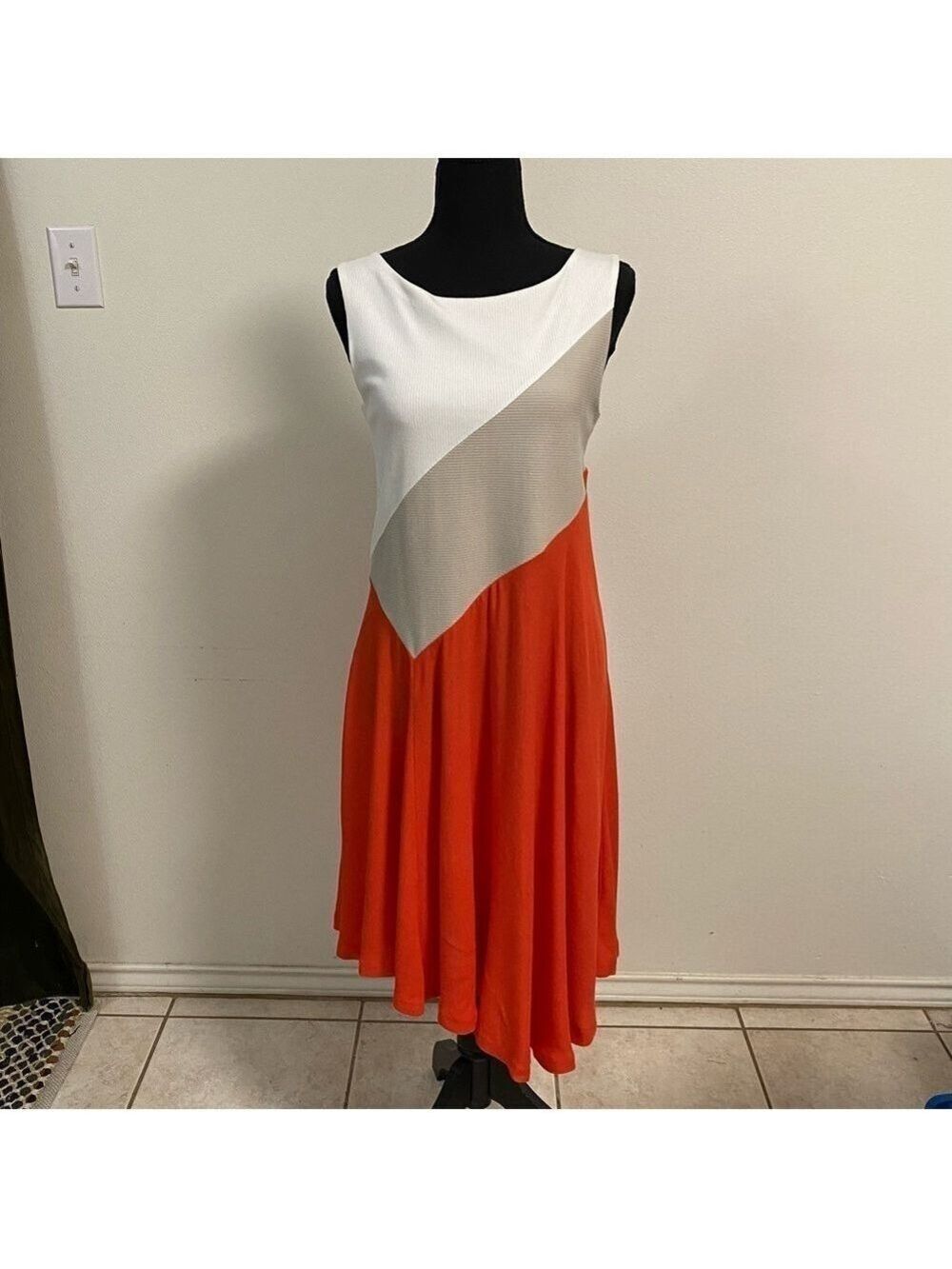Maeve Dress Women’s Size Small Color block Cameroon Dress